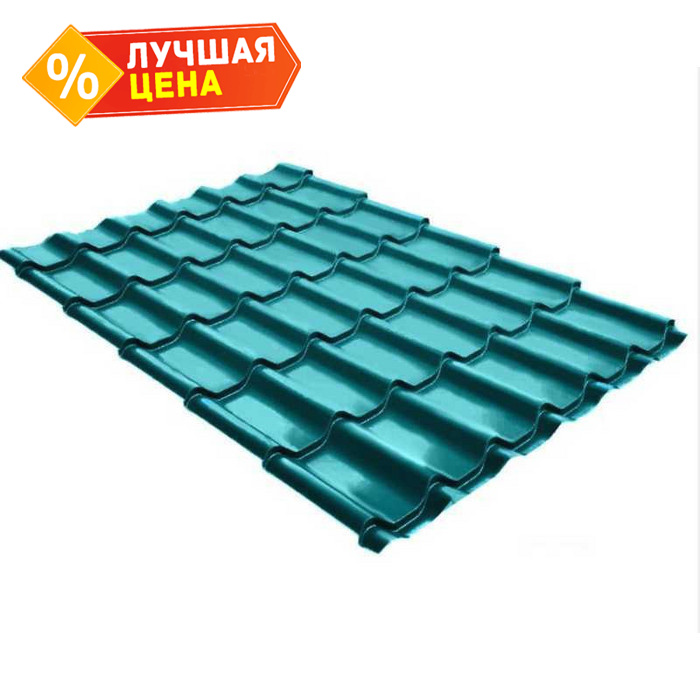 Металлочерепица Grand Line Монтеррей 0,45 Полиэстер RAL 5018