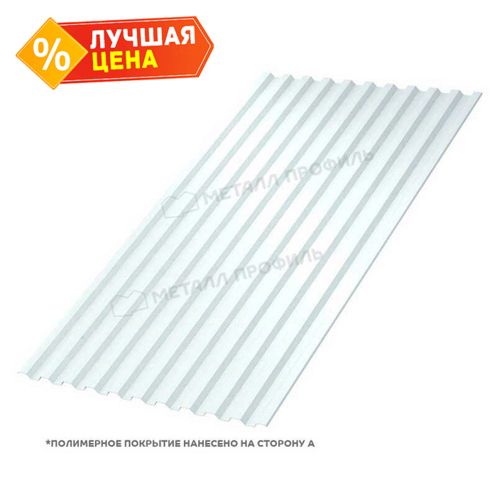 Профлист Металл-Профиль С-21 Полиэстер 0.7 мм RAL 9003 Белый