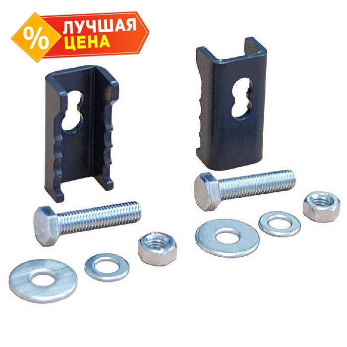 Крепление кронштейна на фальц Grand Line RAL 7024 (комплект)