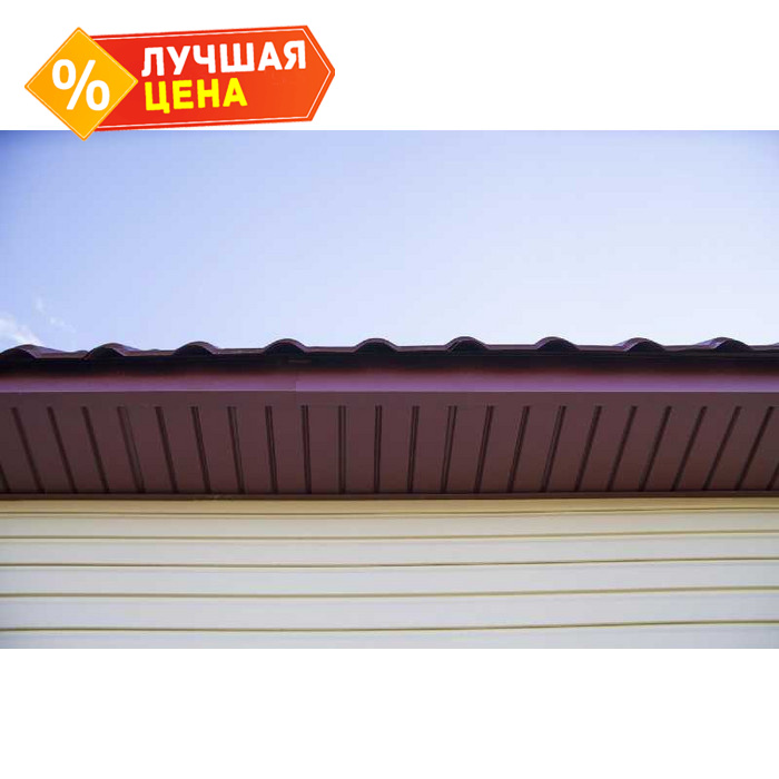 Софит металлический без перфорации 0,45 Print Elite с пленкой Rowan