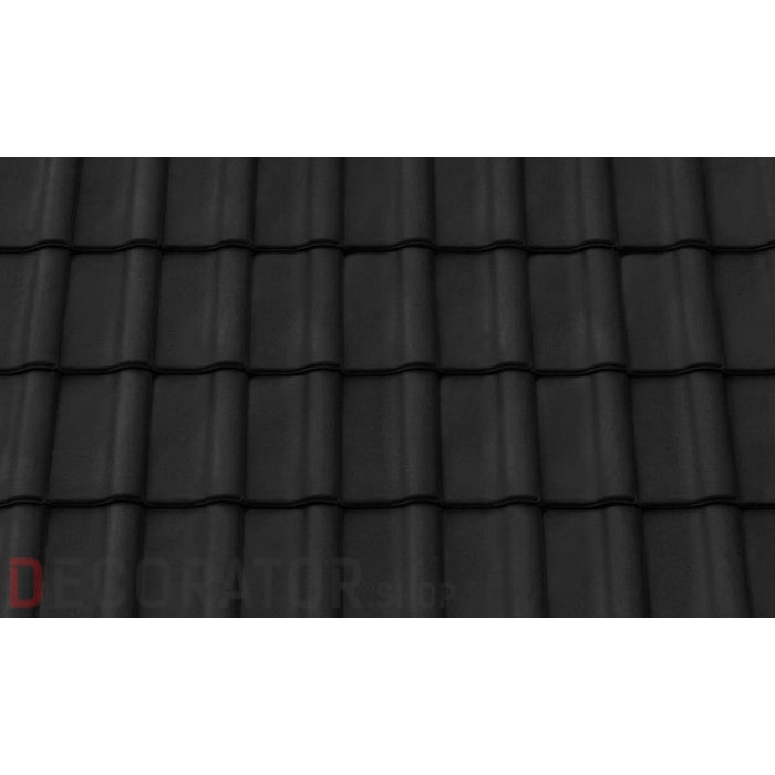 Керамическая черепица рядовая TONDACH Sulm platin engobe