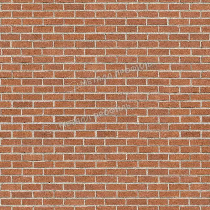 Планка конька плоского 150х150х2000 (ECOSTEEL-01-Кирпич-0.5)