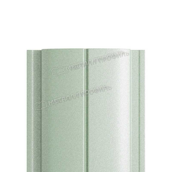 Штакетник Металл Профиль ELLIPSE-T 0,5 PURMAN® Tourmalin - фото №1